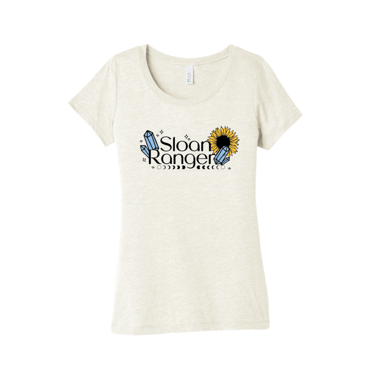 Sunflower Tri-Blend Ladies Tee
