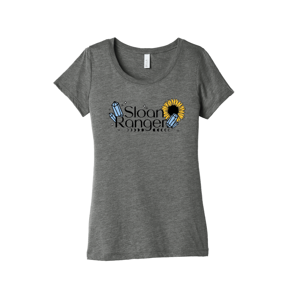 Sunflower Tri-Blend Ladies Tee - Image 2