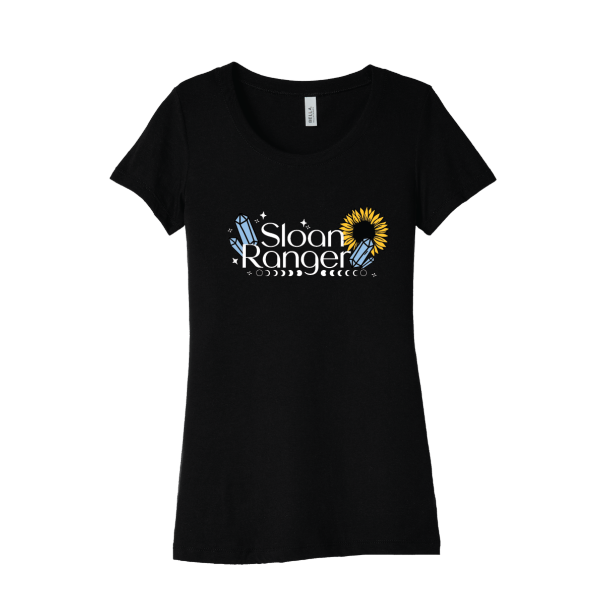 Sunflower Tri-Blend Ladies Tee - Image 3